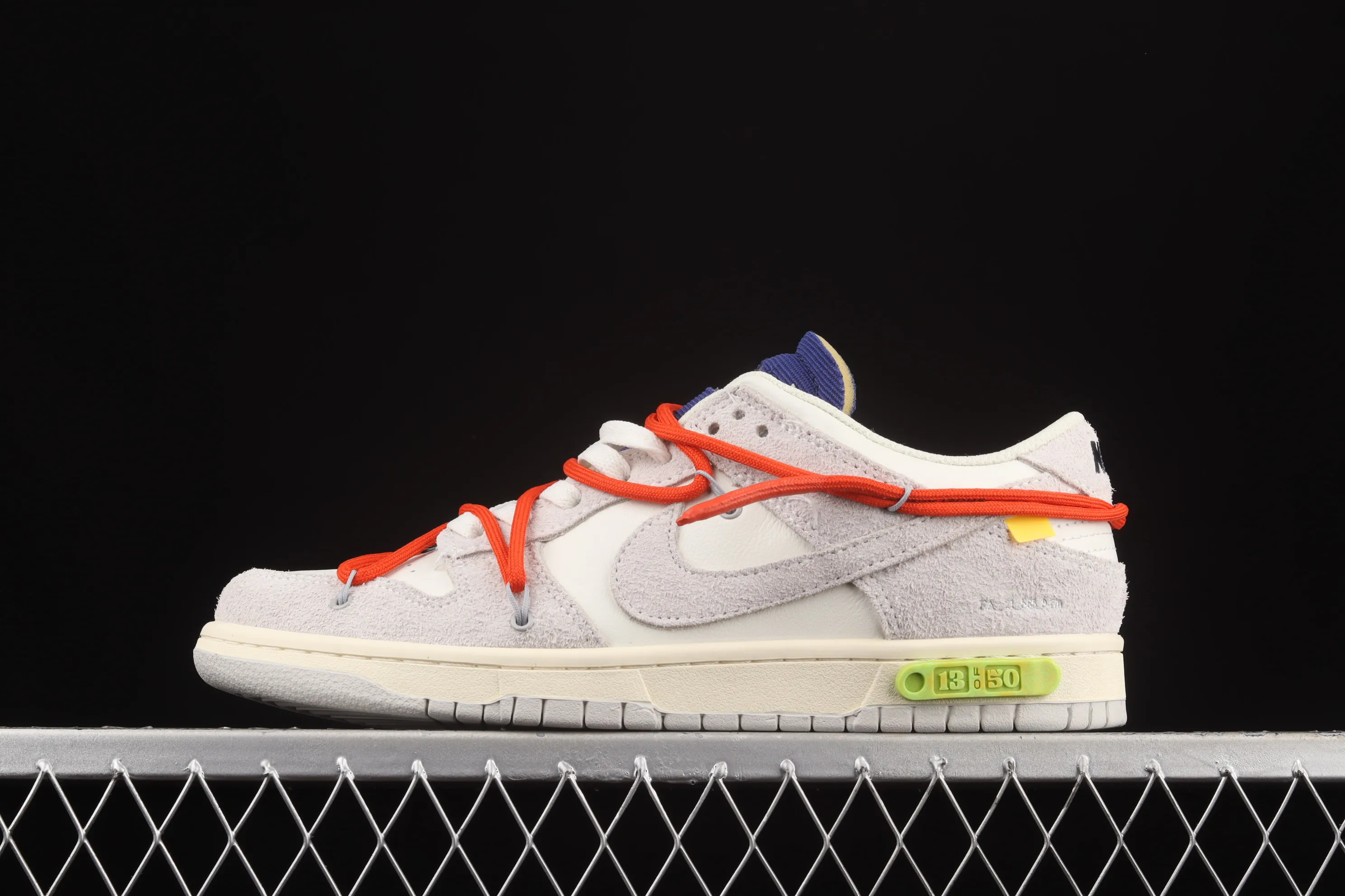 All categories Nk SB Dunk Series Nk SB Dunk Low low-cut sneakers G version OF x Nk Dunk Low "12 of 50" OW suede SB smashed backboard fashion casual sneakers DJ0950-110